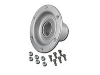C74-792 | 2 in. SILVER RECESSED REMOTE MOUNT BUNG, 2 in. HOSE