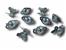 (10) 0.500 GRIP SELF EJECT WING BUTTONS