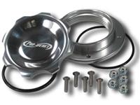 C73-779-B | 2-3/4 in. POLISHED FILL CAP WITH ALUMINUM BOLT-ON BUNG