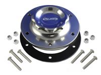 C73-709 | 2-3/4 in. POLISHED FILL CAP WITH SILVER ALUMINUM 6 HOLE FUEL CELL BUNG