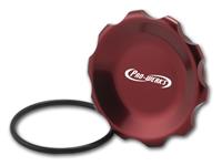 C74-781-LB | 4-1/4 in. RED FILL CAP WITH LANYARD BOSS & O-RING
